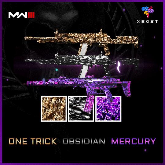 MW3 - مهارة واحدة + أوبسيديان + ميركوري