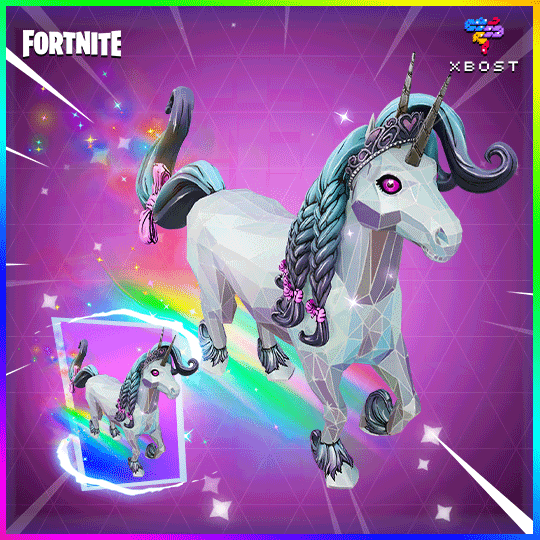 فورتنايت - طائرة شراعية على شكل مهر ماسي
