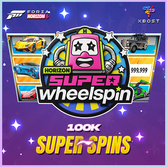 FH6 - Super Wheel Spins