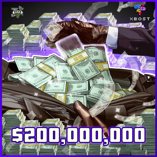 GTA5 - 200 مليون نقداً