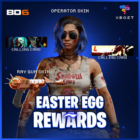 BO6 Zombies Easter Egg X B O S T