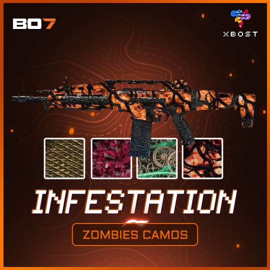 BO7 - تمويهات الزومبي