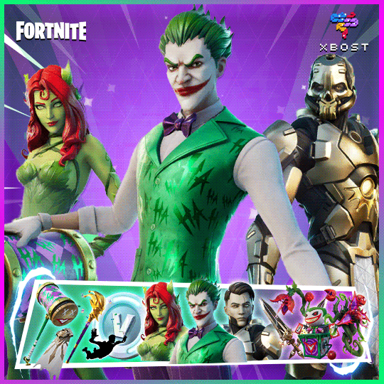 Fortnite The Last Laugh Bundle X B O S T