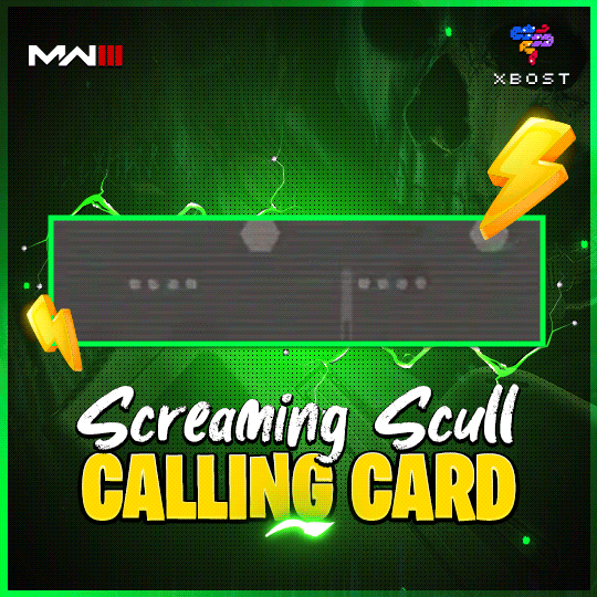 MW3 - Screaming Skulls Calling Card