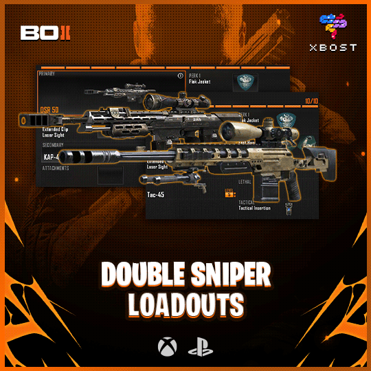 BO2 - Double Sniper Loadouts